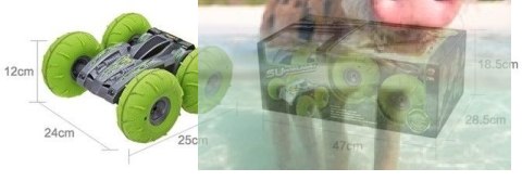 Auto wyczynowe Surmount 2.4GHz - 0932 - Zielony