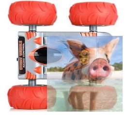 Auto wyczynowe Surmount 2.4GHz 0935 kompaktowy - Pomarańczowy