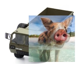 Ciężarówka wojskowa P801 1:16, 6x6, 2.4GHz, RTR - zielona