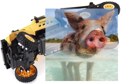 Ciężarówka wojskowa SL-194A (1:16, 4WD, 2.4G) Żółta