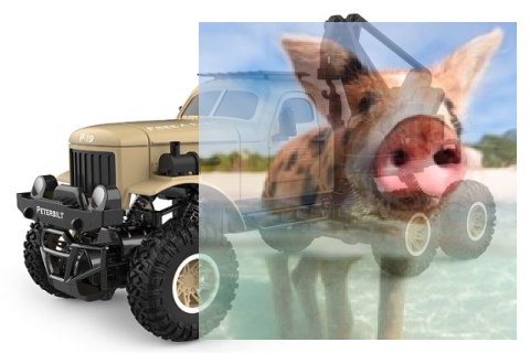 Ciężarówka wojskowa SL-195A (1:16, 6WD, 2.4G) Zielona