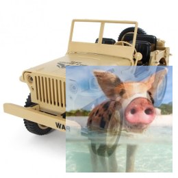 Jeep 1:10, 4x4, 2.4GHz, RTR - żółty