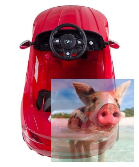 Jeździk Mercedes-Benz SLK55 (akumulator, MP3) - czerwony