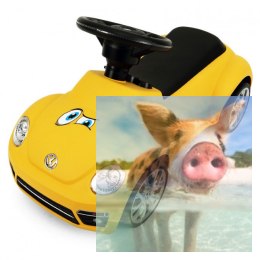 Jeździk Volkswagen Beetle - żółty
