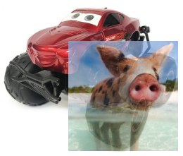 Stunt Dancer 1:16 2.4GHz 2WD RTR - czerwony