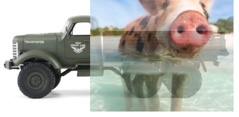 Wojskowy transporter 1:16, 6x6, 2.4GHz, RTR - Zielony