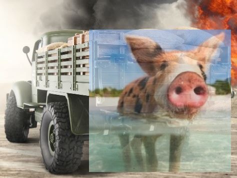 Wojskowy transporter 1:16, 6x6, 2.4GHz, RTR - Zielony