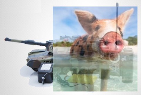 Abrams M1A2 2.4GHz RTR 1:24 - Zielony