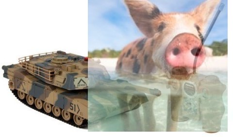 Abrams M1A2 2.4GHz RTR 1:24- Żółty