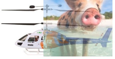 Big Lama 2.4GHz - Niebieski