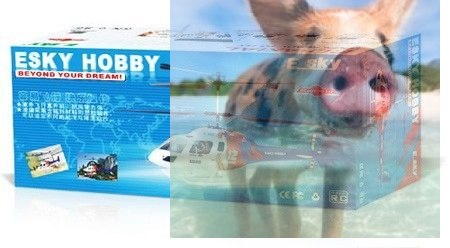 Big Lama 2.4GHz - Niebieski