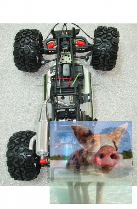 Blaze Truck benzyna 1:5 2WD 2.4GHz - R0003 Blaze Truck benzyna 1:5 2WD 2.4GHz - R0003
