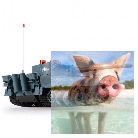 German Tiger 2.4GHz RTR 1:24 - Szary