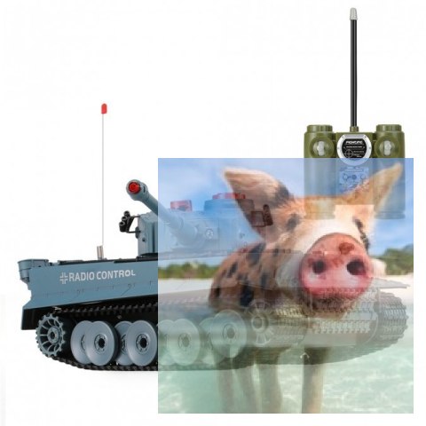 German Tiger 2.4GHz RTR 1:24 - Szary