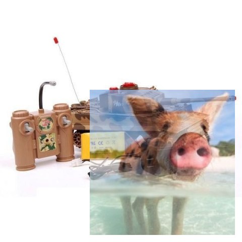 German Tiger 2.4GHz RTR 1:24- Żółty