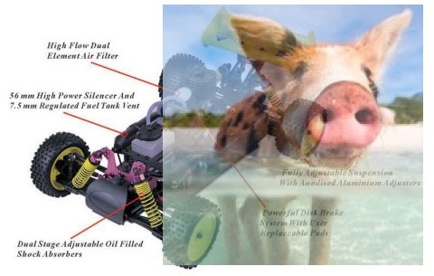 Himoto Syclone 2.4GHz Nitro (HSP Condor) - 10216