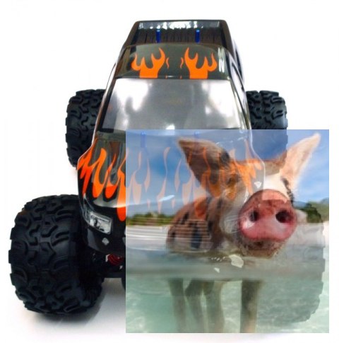 Monster Truck Blaze 1:5 Off-road 2WD 2.4GHz RTR - R0004B Monster Truck Blaze 1:5 Off-road 2WD 2.4GHz RTR - R0004B