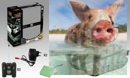 Zestaw wzajemnie walczących czołgów M1A2 Abrams v2 i German Tiger v2 2.4GHz 1:28 RTR