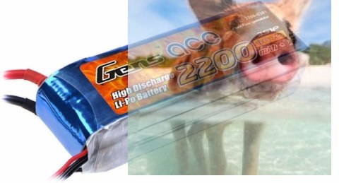 2200mAh 11.1V 25C XT-60 Gens Ace - POSERWISOWY 2200mAh 11.1V 25C XT-60 Gens Ace - POSERWISOWY