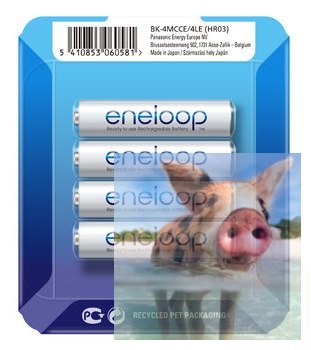 AA 1.2V 1900mAh Eneloop 4 szt AA 1.2V 1900mAh Eneloop 4 szt