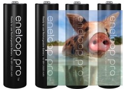 AA 1.2V 2500mAh Eneloop Pro 4 szt