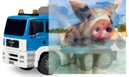 Betoniarka zdalnie sterowana 1:20 - POSERWISOWY (uszkodzona elektronika)