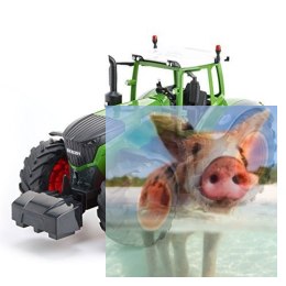 Ciągnik rolniczy 1:16 2.4GHz RTR - POSERWISOWY (uszkodzona elektronika)