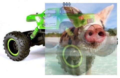 Crawler King - POSERWISOWY (Uszkodzona elektronika - skręt)