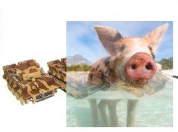 German Tiger ASG 1:24 - POSERWISOWY3 (Uszkodzona elektronika)