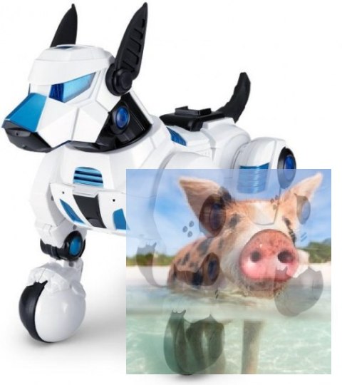 Interaktywny piesek DOGO - POSERWISOWY (uszkodzona elektronika)
