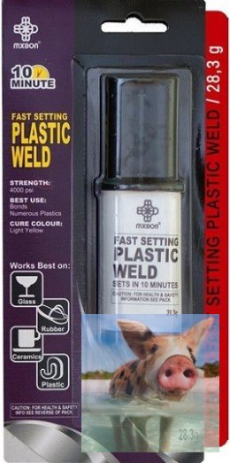 Klej MXBON PLASTIC Epoxy 10min 28,3g