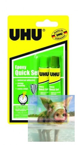 Klej UHU Plus Quick set 5 min 2x10ml