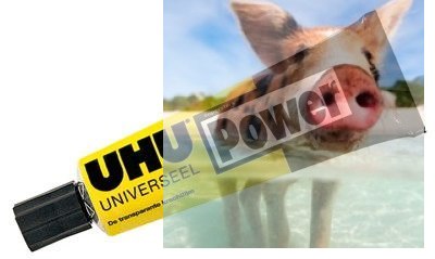 Klej UHU Power Transparent