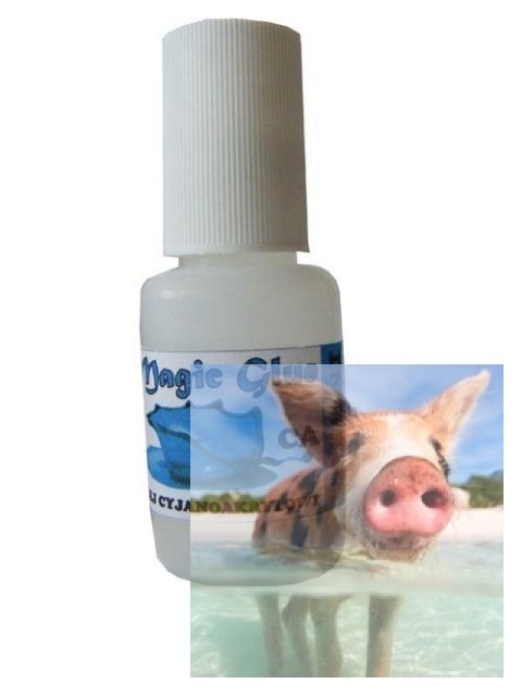 Klej cyjanoakrylowy średni z pędzelkiem - Magic Glue 7g