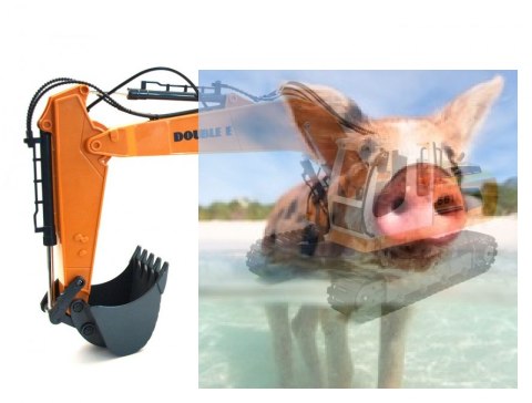 Koparka Heavy Industry POSERWISOWY USZKODZONY