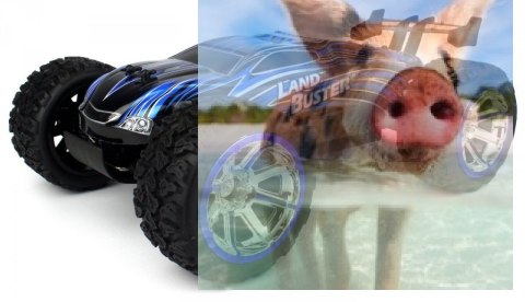 Land Buster 1:12 Monster Truck 2.4GHz - POSERWISOWY (Uszkodzona elektronika)