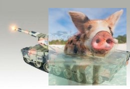 Leopard RTR 1:18 - POSERWISOWY (Uszkodzona elektronika)