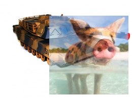 M1 Abrams ASG RTR 1:24 - POSERWISOWY (Zdekompletowany)