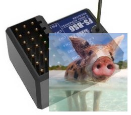 Odbiornik FlySky FS-BS6 6CH 2.4GHz AFHDS 2A 4.0-8.4V