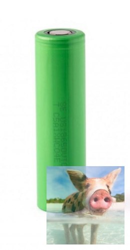 Ogniwo 18650 3500mAh 3.6V 10A Li-ion LG
