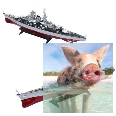 Pancernik Bismarck 1:360 - POSERWISOWY (uszkodzona elektronika) Pancernik Bismarck 1:360 - POSERWISOWY (uszkodzona elektronika)