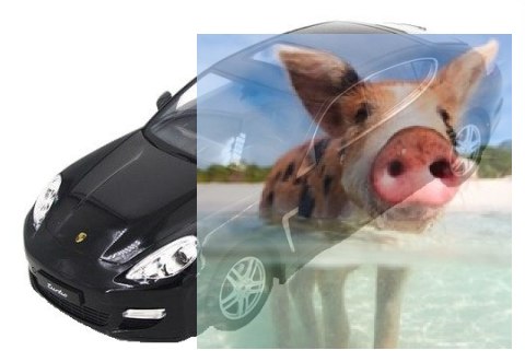 Porsche Panamera 1:14 27MHz RTR - POSERWISOWY (sprawny, brak opakowania)