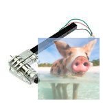 Silnik z obudową i ramieniem - V997-05