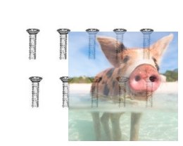 Śruby samogwintujące z łbem stożkowym 2.6*8 - 86084