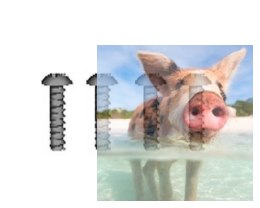 Śruby samogwintujące z łbem stożkowym 3*8 - 86073