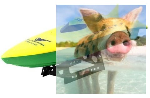 Volvo Racing Boat RTR - POSERWISOWY (sprawna ale zasięg ok 10m)