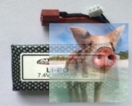 Akumulator Lilon 7.4V 500mAh do modelu XLH-9125
