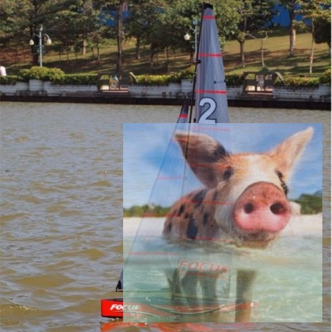 Focus II RTR (2.4GHz, 4CH, Wysokość 2042mm, Długość 995mm)