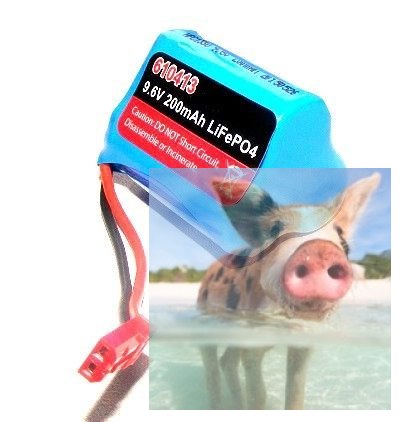Joysway akumulator 200mAh 9.6V LiFePO4 Joysway akumulator 200mAh 9.6V LiFePO4