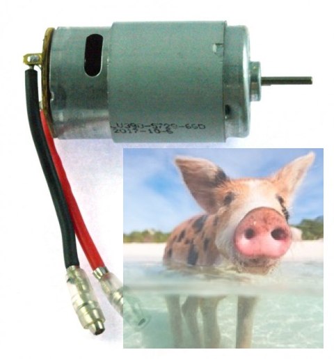 Silnik 390 6.4V WL do A323 Silnik 390 6.4V WL do A323
